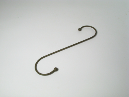 Haken dunkelbraun 34 cm