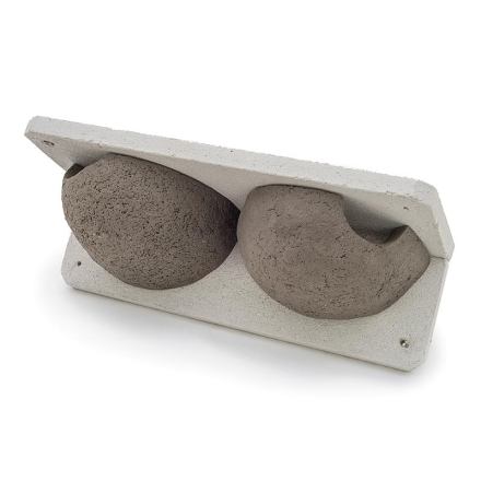 KN HZ 03 Doppelnest Mehlschwalbe