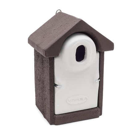 NK SE 08 Nistkasten oval braun