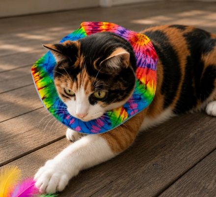 Preview: Birdsbesafe® Katzen-Halskrause Cassidy