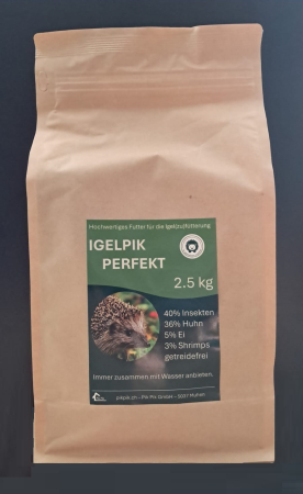 Preview: Igelfutter Igelpik Perfekt 40% Insekten - getreidefrei