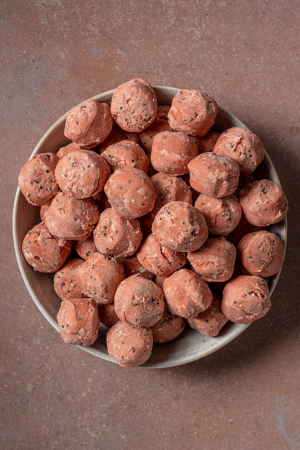 Mini-Fettknödel Peckaball Berry