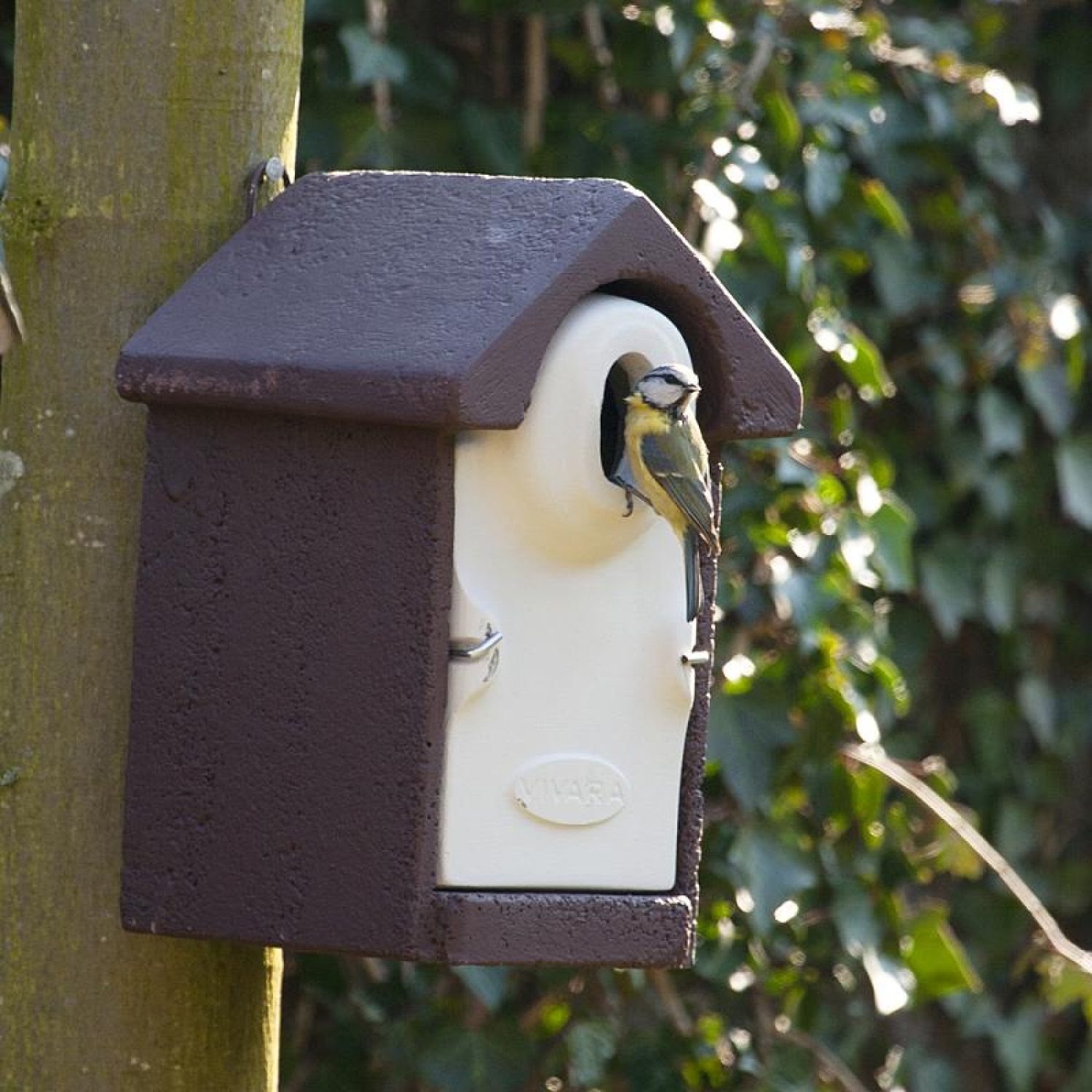 NK SE 08 Nistkasten oval braun