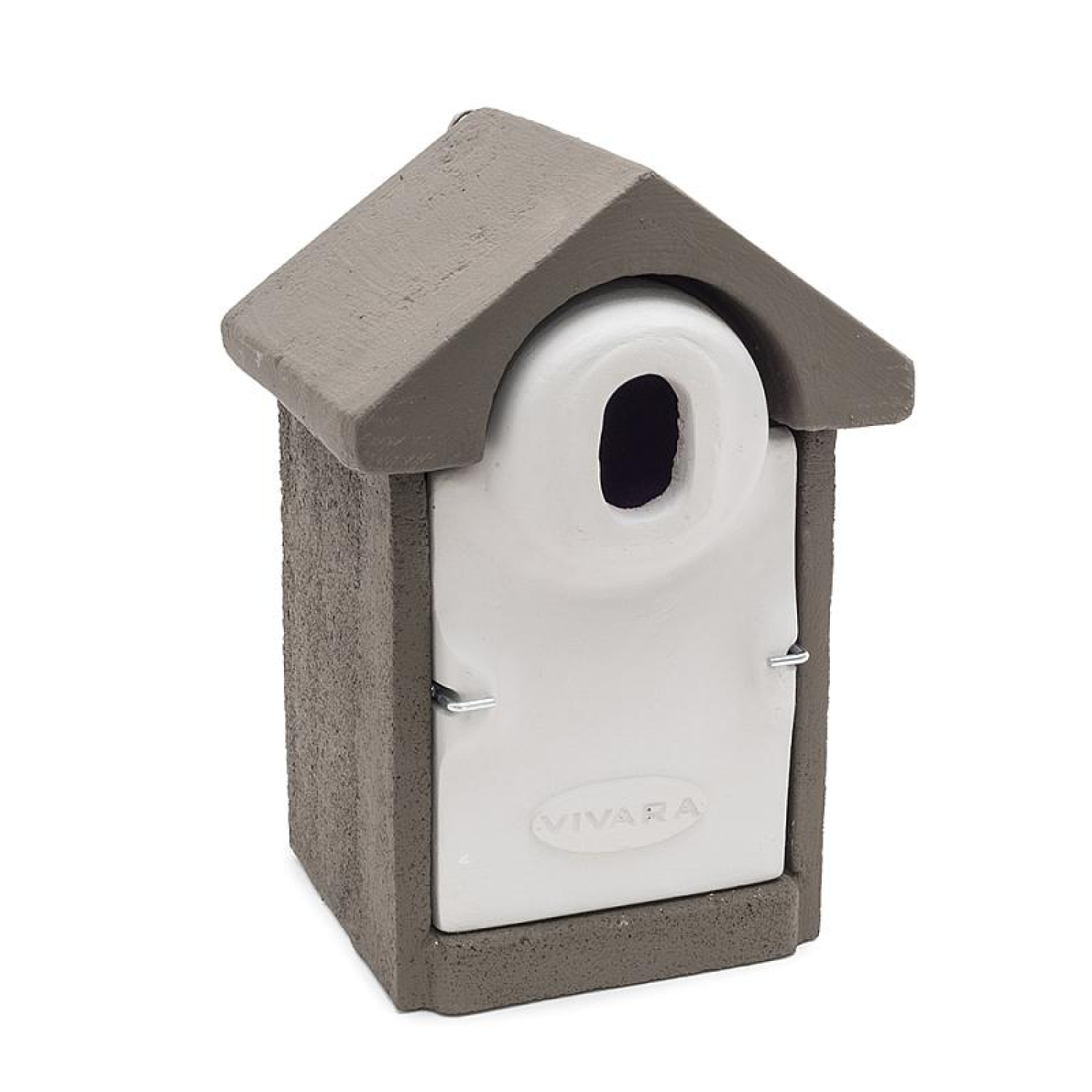 NK SE 09 Nistkasten oval grau
