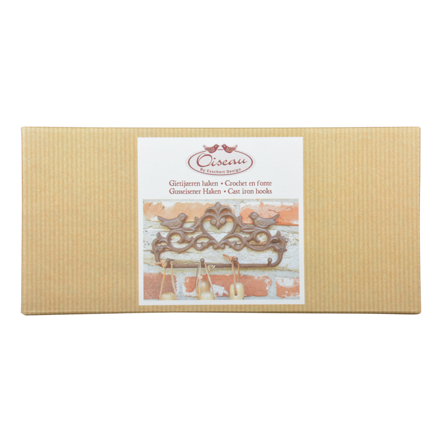 Hakenleiste Vögel - in Geschenkbox