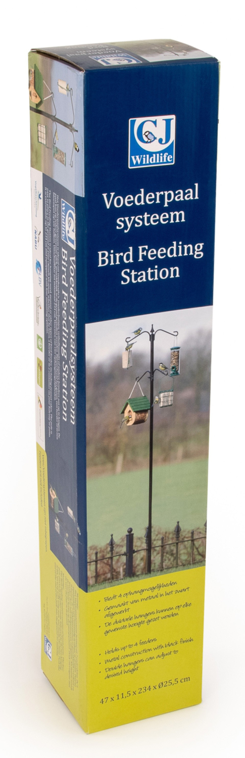Futterstation mit 4 Haken