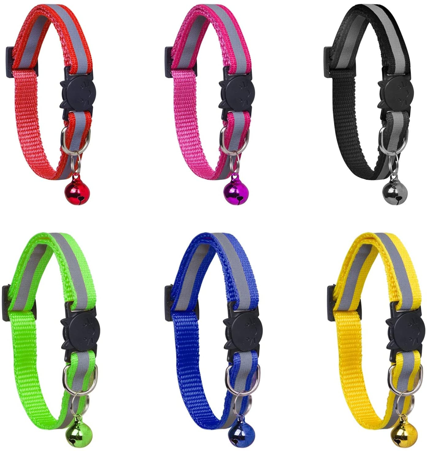 Birdsbesafe® Katzen-Halskrause Regenbogen