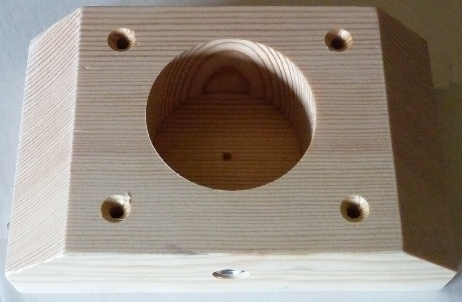 Pfahlhalterung 60 mm Massivholz
