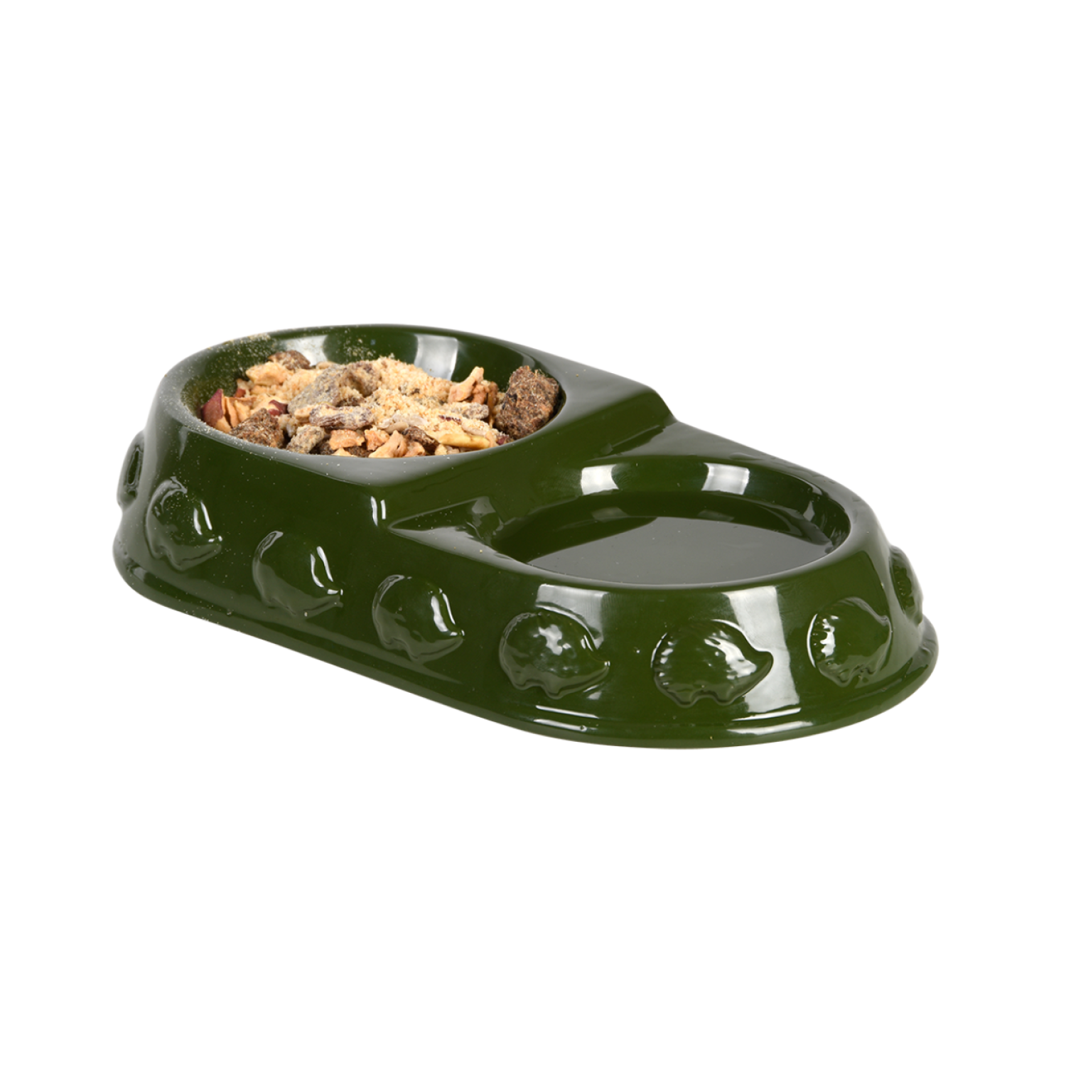 Igel Futter- Trinkschale grün